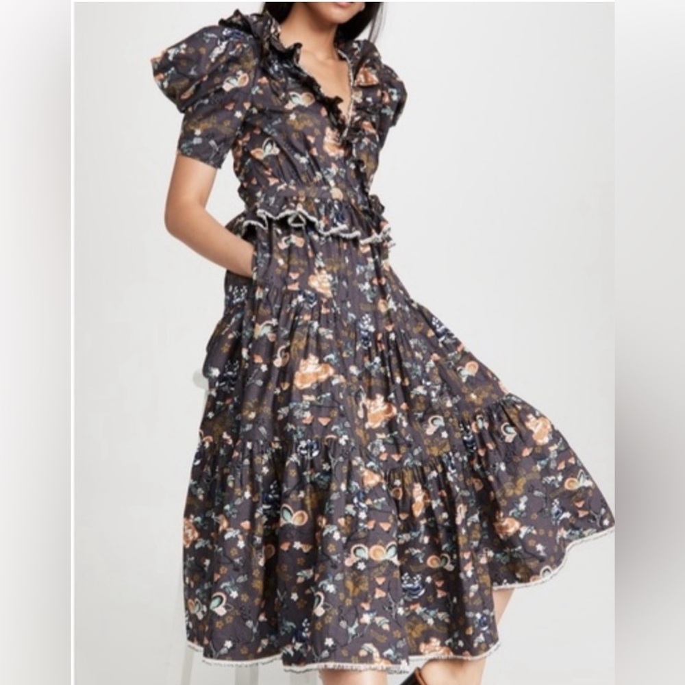 Ulla Johnson floral dress